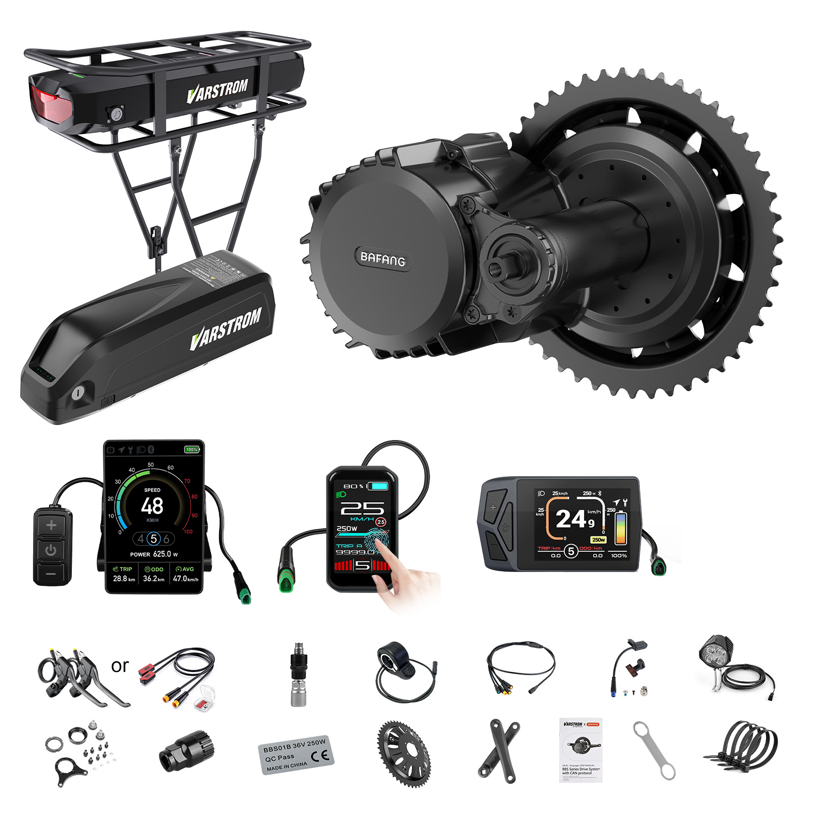 [US Shipping] Bafang Motor 750 - Bafang Bbs02B 48V 750W Mid Drive Kit review and price