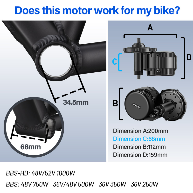 BAFANG BBSHD BBS01 BBS02B BBS0 - Bafang Bbs02B 48V 750W Mid Drive Kit review and price