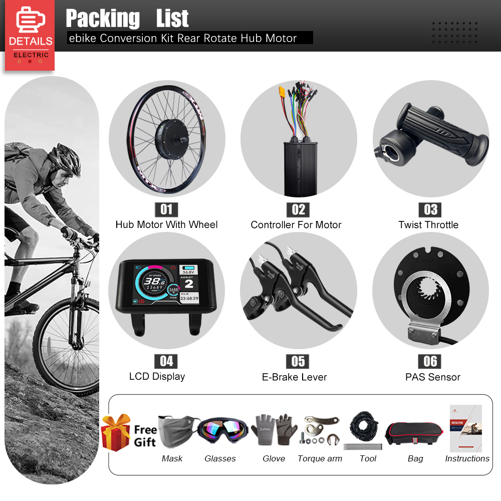 60V 3000W Electric Bike Conver - 72V 5000W Hub Motor Kit review and price